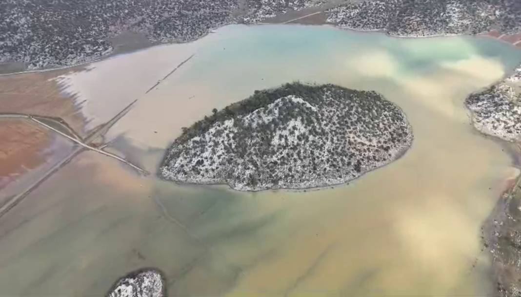 Görüntüler 'Konya'da iki Meke Gölü mü var?' dedirtti! Yine Konya ama adres farklı 6